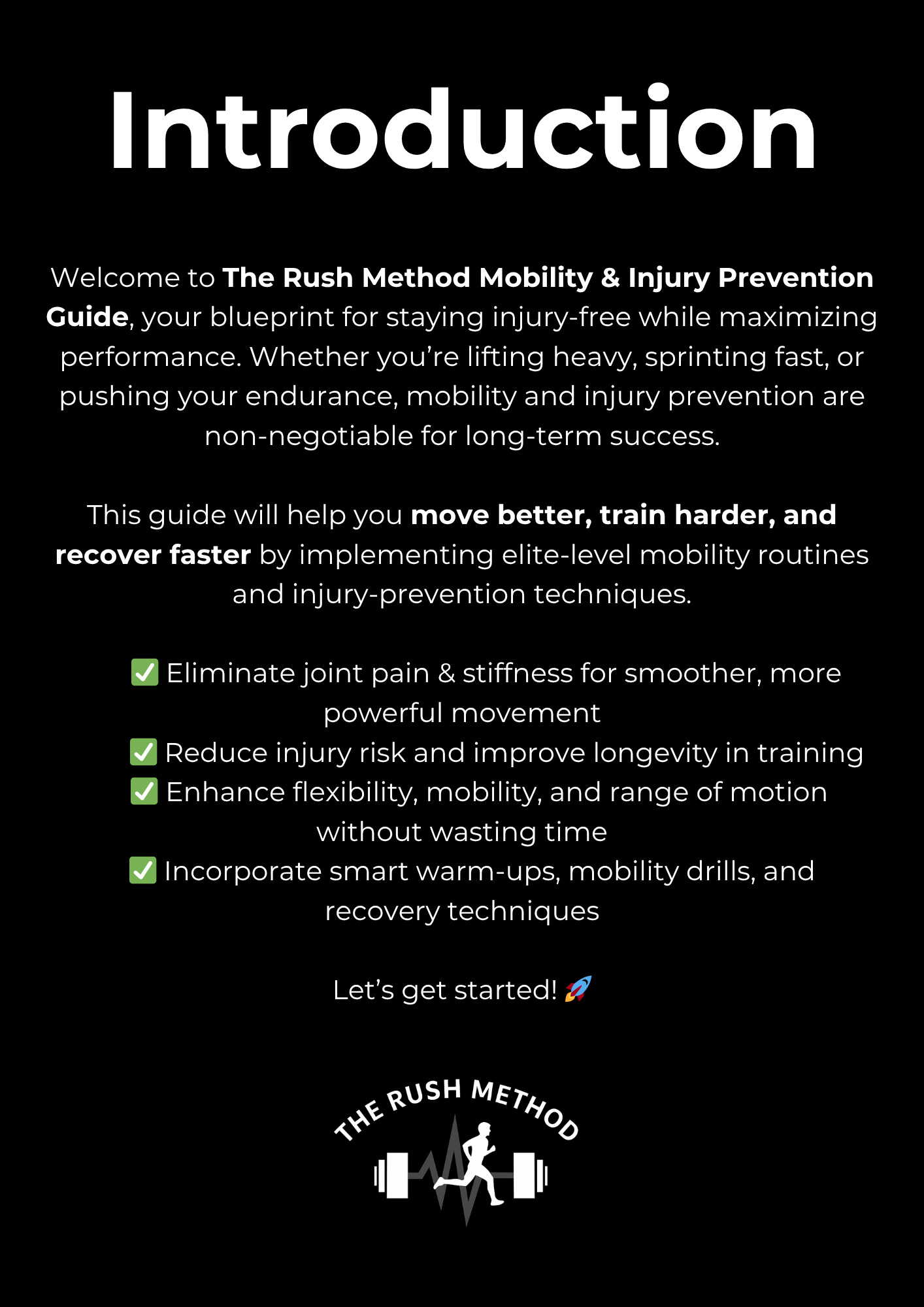Mobility & Injury Prevention