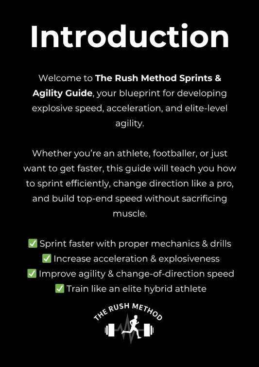 Sprints & Agility