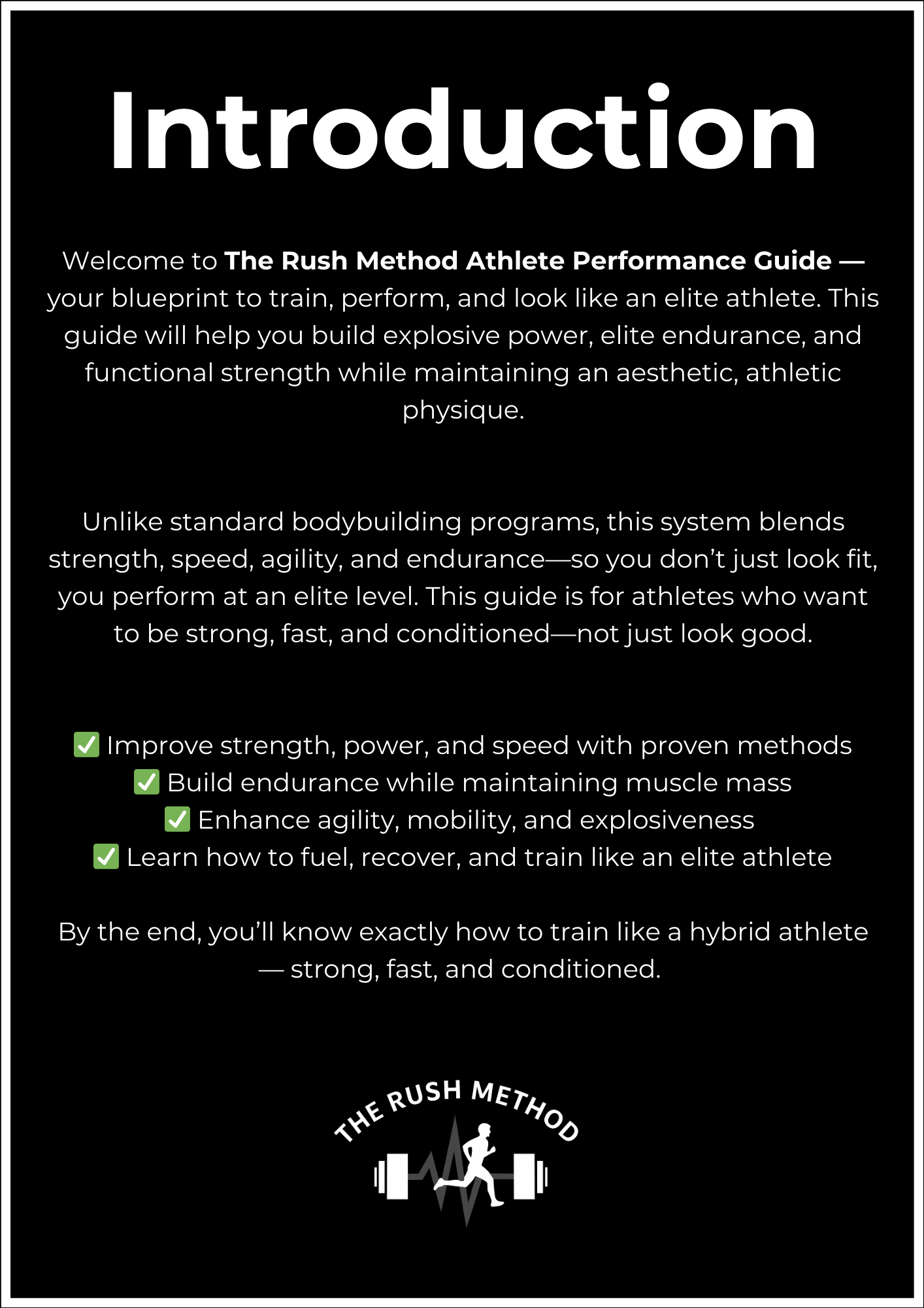 Athlete Performance