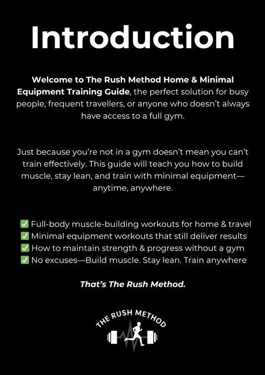 Home & Minimal Equipment