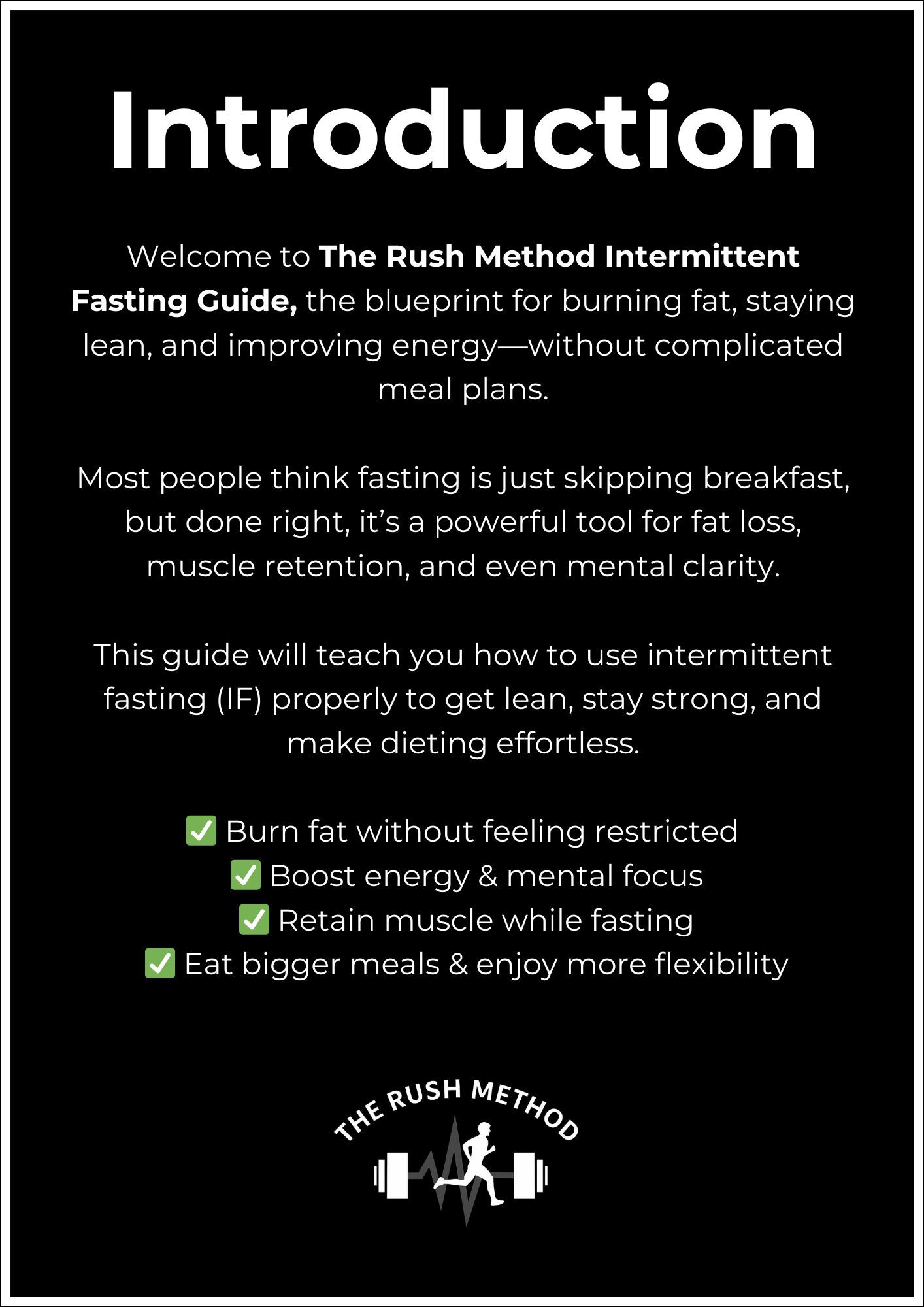 Intermittent Fasting