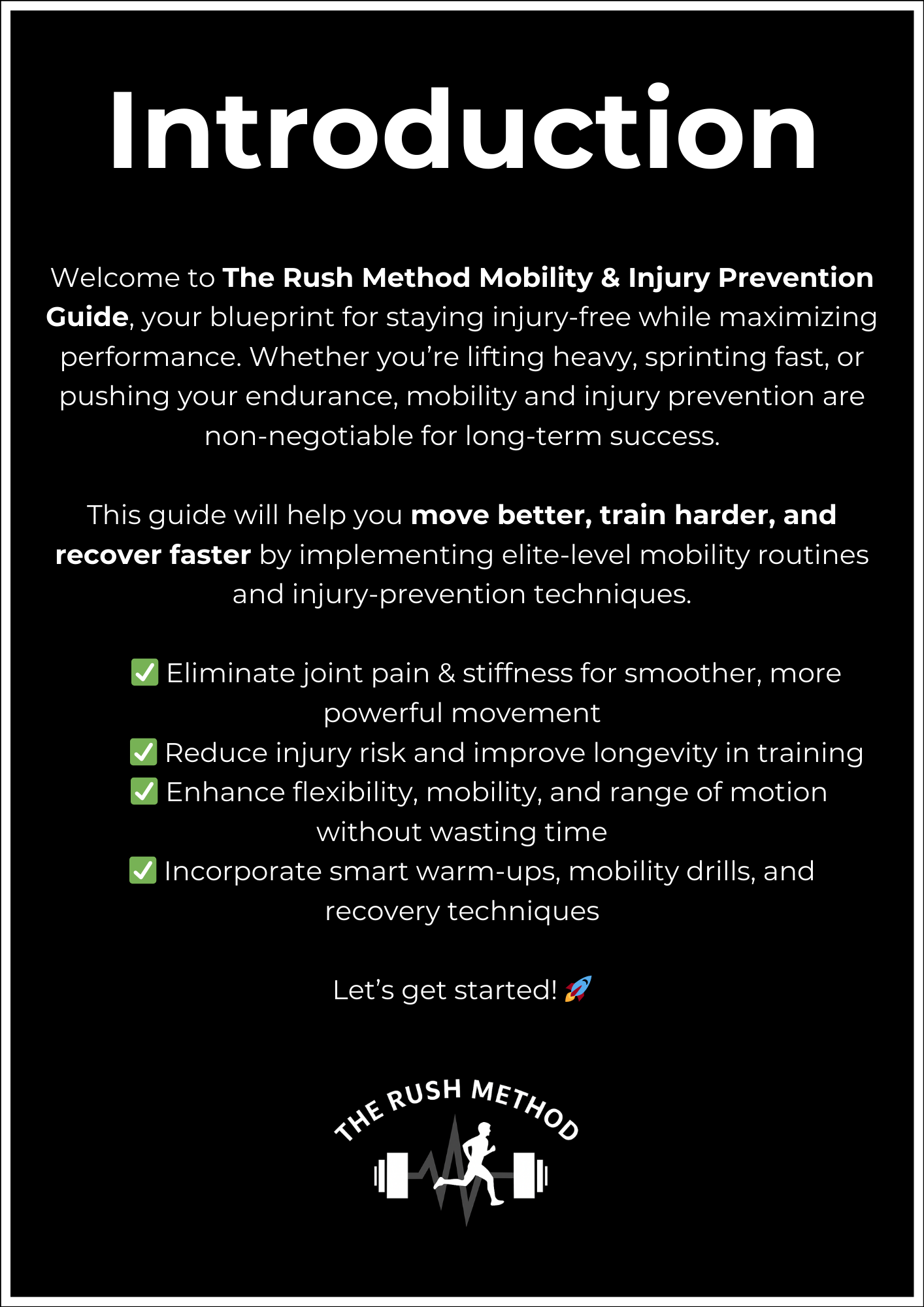 Mobility & Injury Prevention