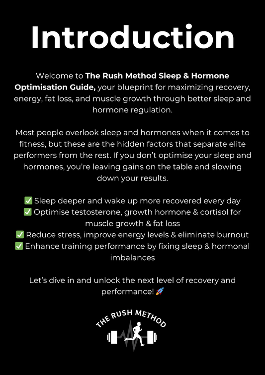 Sleep & Hormone Optimisation