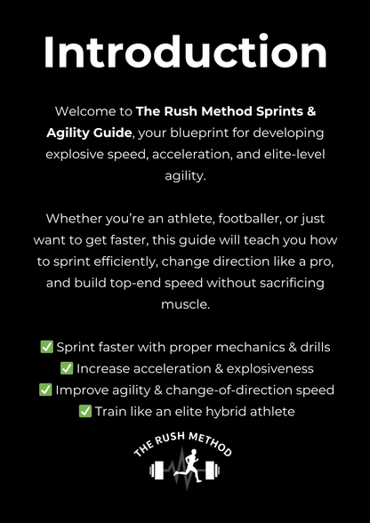 Sprints & Agility