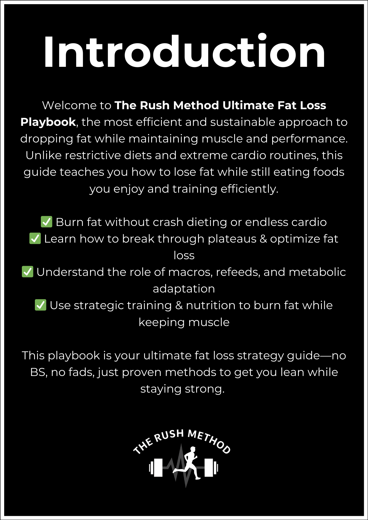 Ultimate Fat Loss