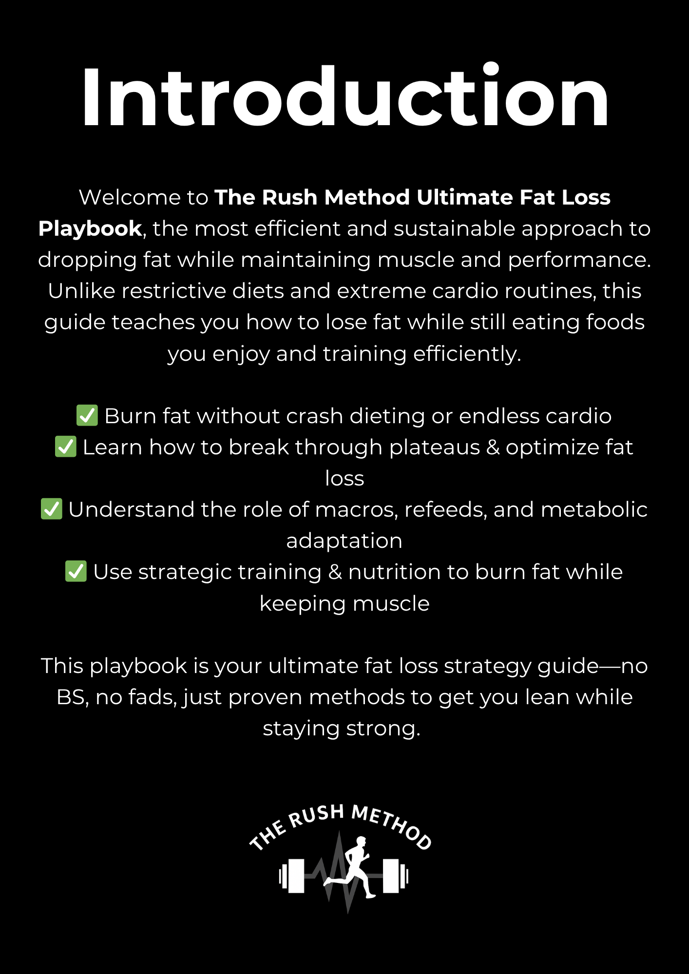 Ultimate Fat Loss